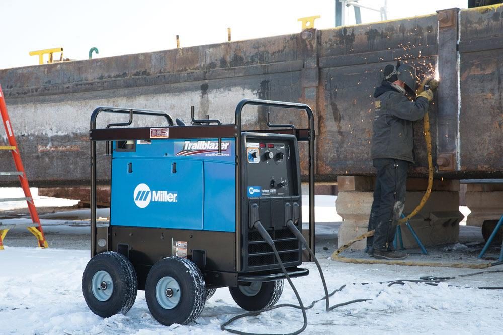 Mobile welding rig